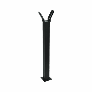 Descansa brazo para plumas de barrera vehicular