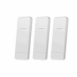 Paquete de 3 Puntos de Acceso C1N Wi-Fi, PTMP en 2.4 GHz , Antenas Sectorial de 70° de 10 dBi, Hasta 800 m de Cobertura, Antena de 10 dBi, Soporta Fichas-Vouchers. Administración en Nube Gratis con INSIGHT (Con Versión HW 4.0 en Adelante