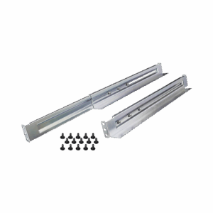 Kit de Rieles Para Racks de 4 Postes, Para UPS de 1 a 3 UR, Profundidad Ajustable, Soporte de Peso de 104.78 Kg