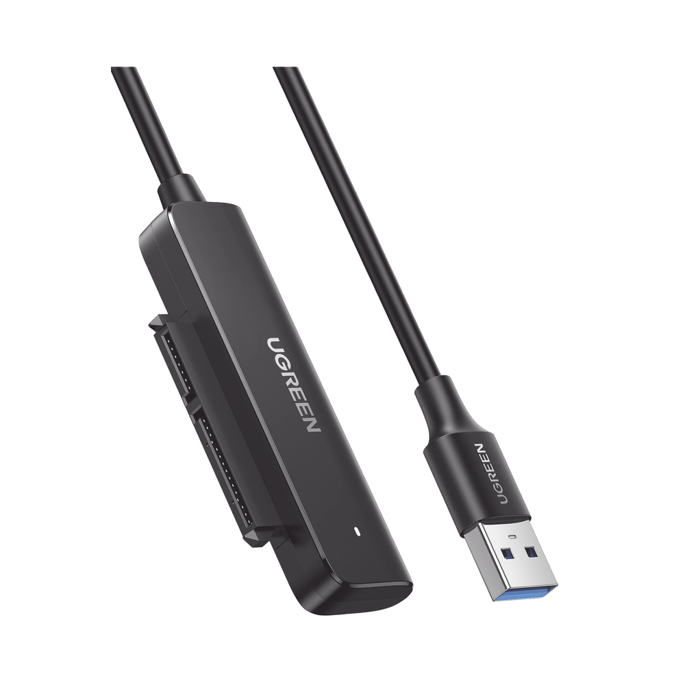 Cable Adaptador SATA a USB 3.0 | SATA 3.0/2.0 | Soporta HDD y SSD de 2.5" | Soporta S.M.A.R.T, TRIM, UASP | No Requiere Adaptador de Corriente | Cable 50 cm.