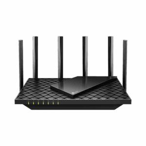 Router WiFi 6 Doble Banda / AX5400 MU-MIMO 4X4 y OFDMA / 1 puerto WAN 10/100/1000 Mbps / 4 puertos LAN 10/100/1000 Mbps / 1 puerto USB 3.0 /  6 potentes antenas / Administración App (Tether) o Página web / Protección HomeShield