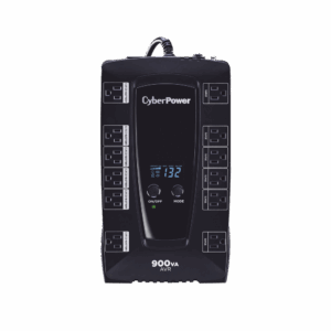 UPS de 900 VA/480 W, Topología Línea Interactiva, Entrada 120 Vca NEMA 5-15P, Tipo Gabinete Compacto, Con 12 Tomas NEMA 5-15R