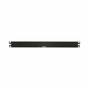 Tapa Ciega Para Rack Estándar de 19in, Plano, de Acero, 1UR, Color Negro