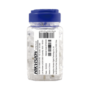 Bote con 100 Piezas de Plug Modular RJ45 / Cat 5e / Chapado en Oro a 30 Micras / Sin Blindaje / Facil Instalación / Uso Interior / Soporta Norma TIA-568B / Cumple con RoHS 2.0