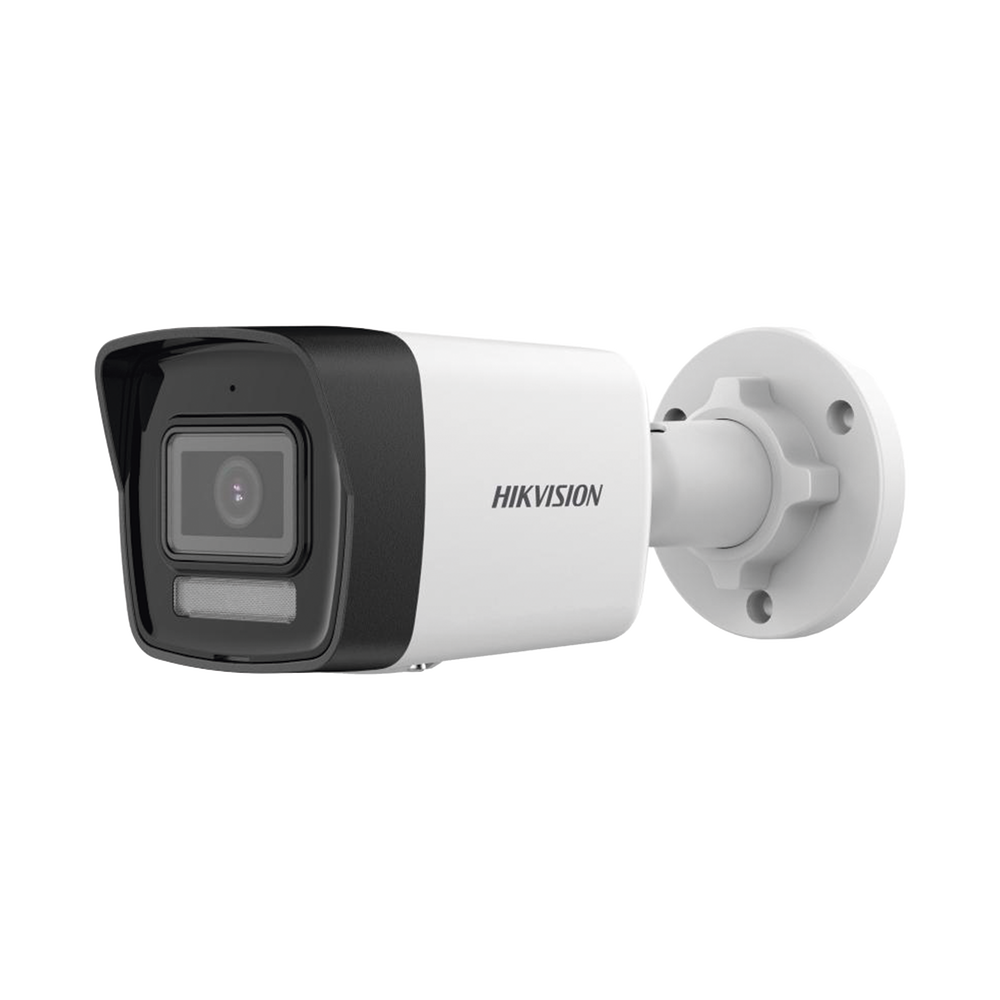 Bala IP 6 Megapixel / Lente 2.8 mm / Dual Light (30 mts IR + 30 mts Luz Blanca) / Micrófono Integrado / ACUSENSE Lite / Exterior IP67 / H.265 / PoE