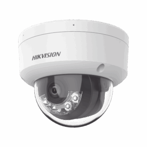 [Dual Light] Domo IP 2 Megapixel / Lente 2.8 mm / 30 mts IR + Luz Blanca / Micrófono Integrado / Antivandálico IK08 / ACUSENSE Lite / Exterior IP67 / H.265+/H.264+ / PoE / ONVIF (Profile S/T)