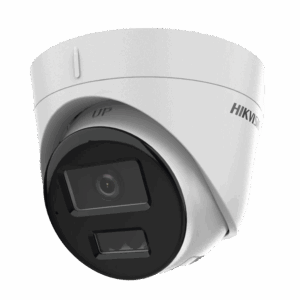 [Dual Light] Turret IP 2 Megapixel / Lente 2.8 mm / 30 mts IR + 30 mts Luz Blanca / Micrófono Integrado / ACUSENSE Lite / Exterior IP67 / H.265 / PoE / ONVIF