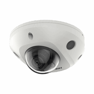 Mini Domo IP 6 Megapixel / Lente 2.8 mm / 30mts IR EXIR / Micrófono Integrado / Exterior IP67 / IK08 / PoE / DARKFIGHTER / Alarmas y Audio I/O / ONVIF / Micro SD / 4 Analíticos: AcuSense, Deteccion Facial, Conteo de Personas por Cruce y Zona