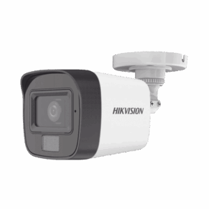[Dual Light + ColorVu] Bala TURBOHD 2 Megapixel (1080p) / Lente 2.8 mm / 30 mts IR EXIR + 20 mts Luz Blanca / Micrófono Integrado / Gran Angular 101° / Exterior IP67 / 4 Tecnologías