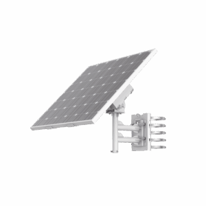 Kit Solar de alimentación / Panel Solar / Batería de Respaldo de Litio 360 Wh / 2 Salidas de 12 Vcd / Accesorios de Instalación / Uso en Exterior IP66