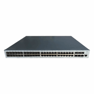 Switch Gigabit / Administrable Capa 3 / 24 puertos 10/100/1000 Mbps + 24 puertos SFP / 6 puertos SFP+ 10 G de Uplink.
