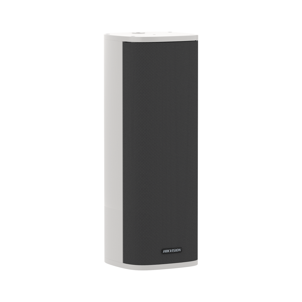 Altavoz IP tipo Columna / 60 Watts / Para integración con Hik-Central Professional / Reproducción de Audio vía Red / IP66