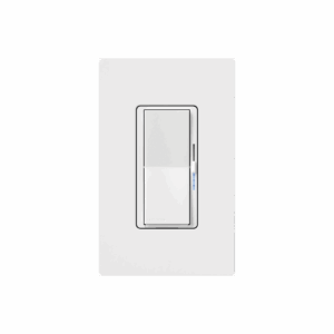 (Caseta Wireless) DIVA Atenuador de pared. Aumenta/Disminuye Intensidad de Iluminación.  No requiere cable neutro. 150W LED / 600W INC/HAL