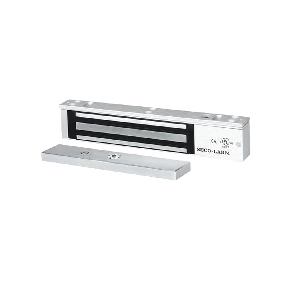Chapa Magnética 600 lbs con LED / Sensor de Estado de Unión / Sin Magnetismo Residual / Uso Interior.