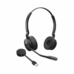 Jabra Engage 55, Auricular stereo versión MS con aislamiento de ruido activa, adaptador DECT USB-A (9559-450-125)