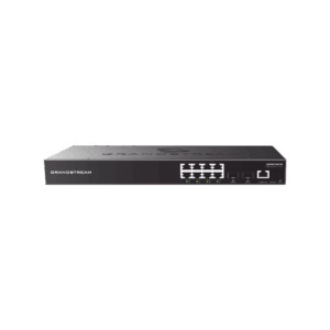 Switch PoE+ Gigabit Administrable / 8 puertos 10/100/1000 Mbps + 2 Puertos SFP Uplink / Hasta 120W / Compatible con GWN Cloud.