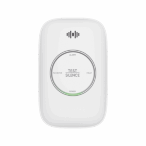 (HikFire)  Detector de Gas LP Propano C3H8 / Alarma Temprana / Salida para cierre de Válvula y/o  activación de Ventilador / Protección IP30 / Alarma de 70dB a 115dB a 1 metro de distancia