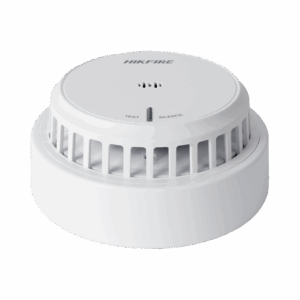 (HikFire) Detector de Humo Óptico Hikvision / Tecnología Avanzada de Detección de Incendios / Alarma Temprana y Fiabilidad Certificada / Soporta Salida de Alarma