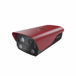 (HikFire) Cámara IP de Detección Térmica de Incendios / Detección de Llamas y Temperaturas Anormales / 4 Megapíxel (Lente Óptico) + 1 Megapíxel (Lente Térmico) / Compatible con Hik-Connect