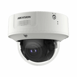 Domo IP 4 Megapixel / Lente Mot. 2.8 a 12 mm 2 / 40 mts IR EXIR / 2 Analiticos Simultaneos / SSD Integrado 1 TB / DeepinView / 2 Micrófonos Integrados / IP67 / IK10 / H.265+ / WDR 150 dB / Captura Facial / Búsqu