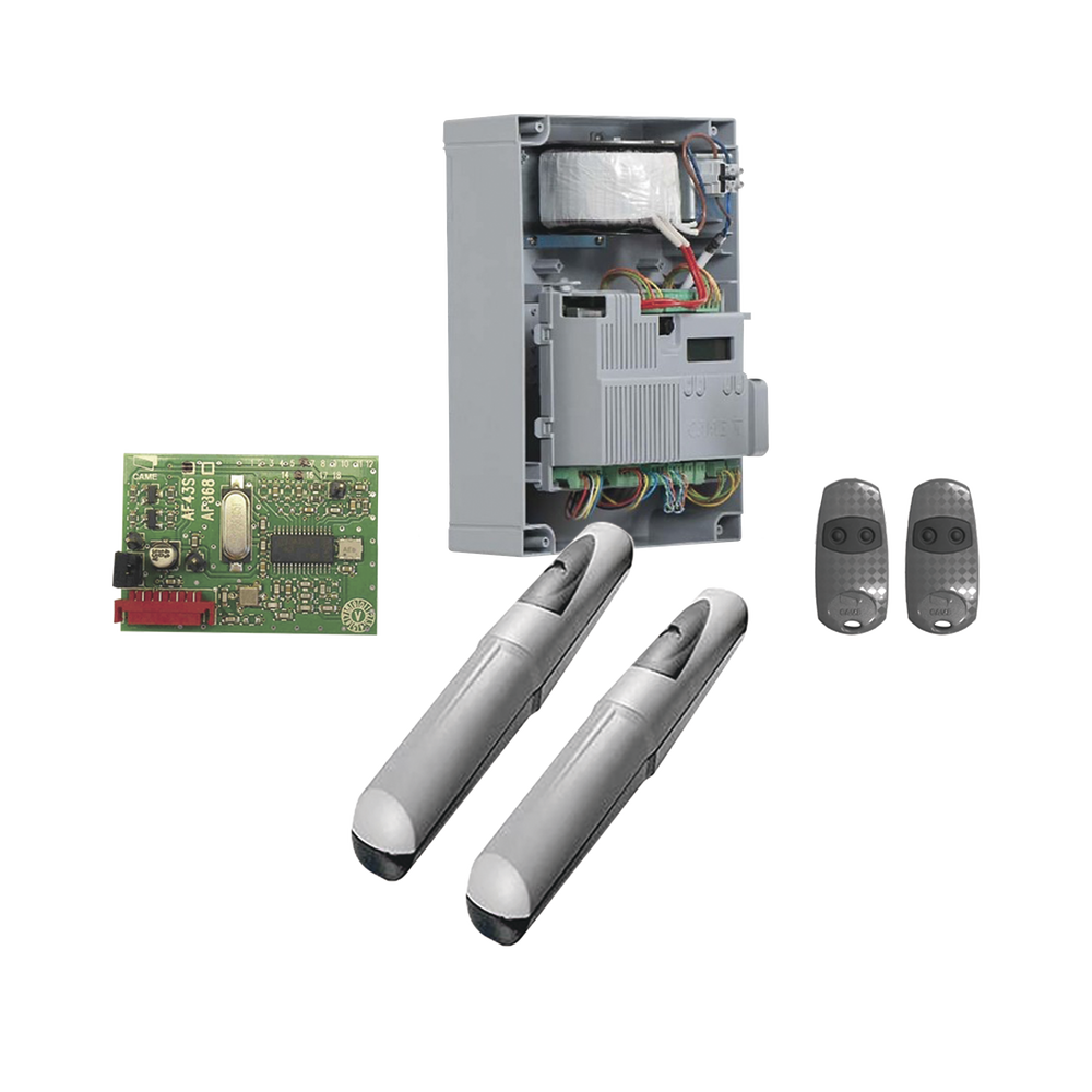 Kit de operadores AXO 5024 Para puertas Abatibles de hasta 5 Metros y 400 Kg de peso por hoja