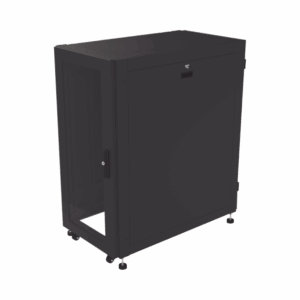 Gabinete Profesional para Telecomunicaciones de 24UR, 600 mm de Ancho x 1000 mm de Profundidad, Se envía el Gabinete Armado.