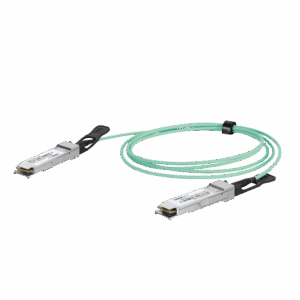Cable AOC QSFP28 de 100 Gbps a 100 Gbps / Cable de fibra óptica Activo / Longitud: 1 metro