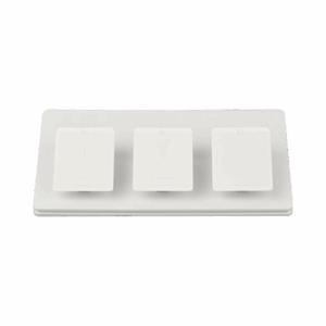 Base de mesa para controles PICO, para 3 espacios.