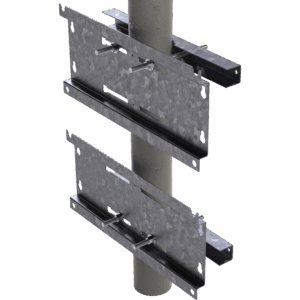 Herraje para Fijación a Pared, Torre o Poste compatible con LP-FORTE-16UR3 y LP-FORTE-24U-R3