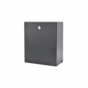 Gabinete con Punto de Consolidación de 24 Puertos, Compatible con conectores Keystone, Instalación en Pared o techo falso, Se envía el Gabinete Armado.