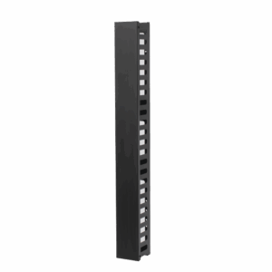 Organizador de Cable Vertical de 24 Unidades Rack Sencillo, Compatible con Racks Serie EIRL y EIQR