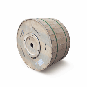 Carrete de 4 km de Fibra Ćptica AĆ©rea Mini ADSS (ASU) G.652D, Monomodo de 6 Hilos, Exterior, Span 80, Loose Tube