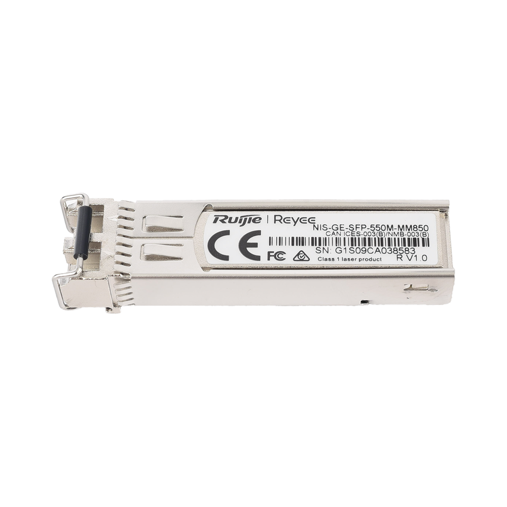 Transceptor Industrial LC Multimodo SFP 1G, hasta 550 Metros, Longitud de Onda 850 nm, soporta Temperaturas de -40° a 85° C