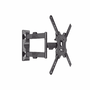 Montaje de Pared Articulado para Monitor de 32-55" / Soporta hasta 27.2 Kg / Vesa 400 x 400 / 100 x 100 / Acero / Separación a Pared de 5 cm a 40 cm