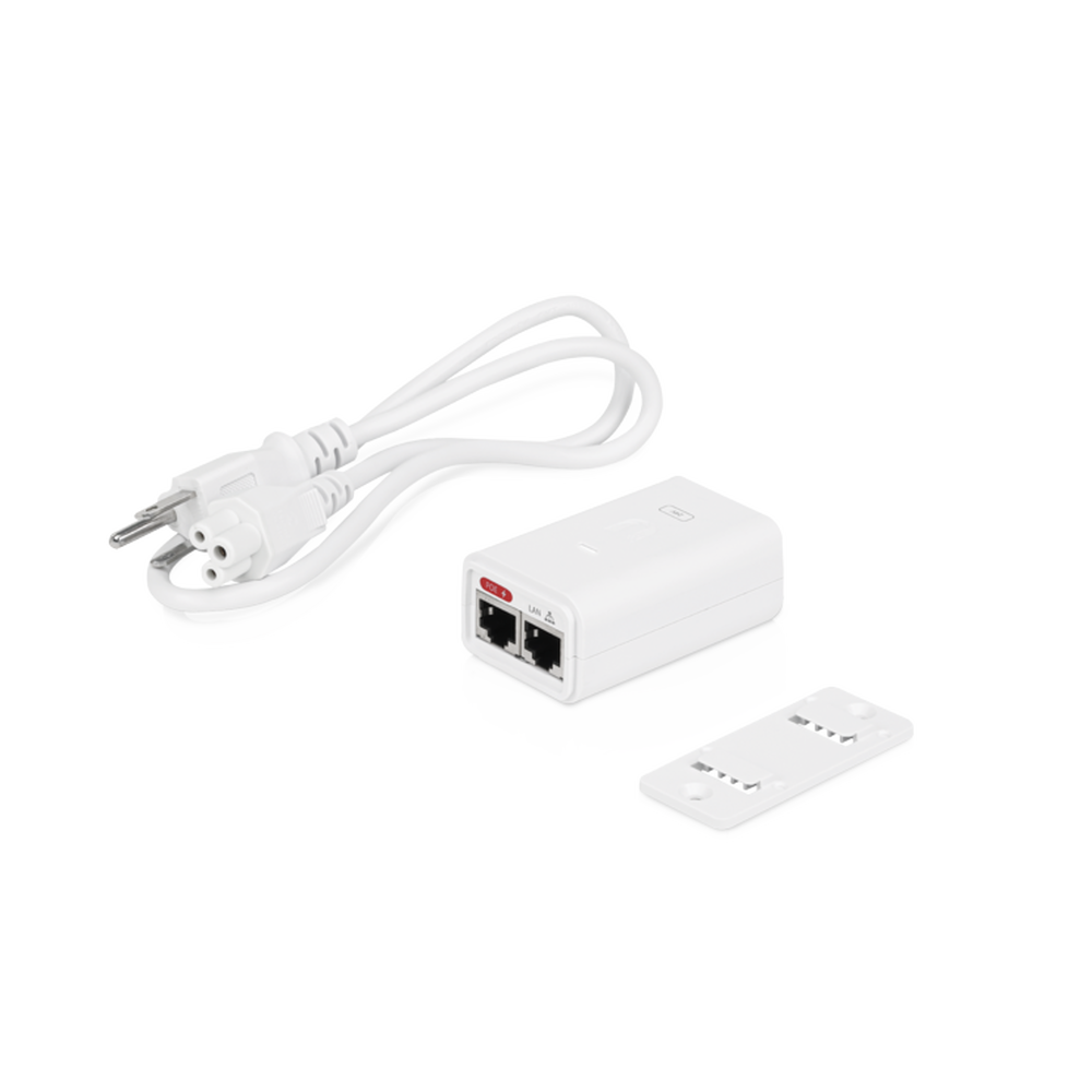 Adaptador PoE Ubiquiti Gigabit de 24 VDC, 0.3 A