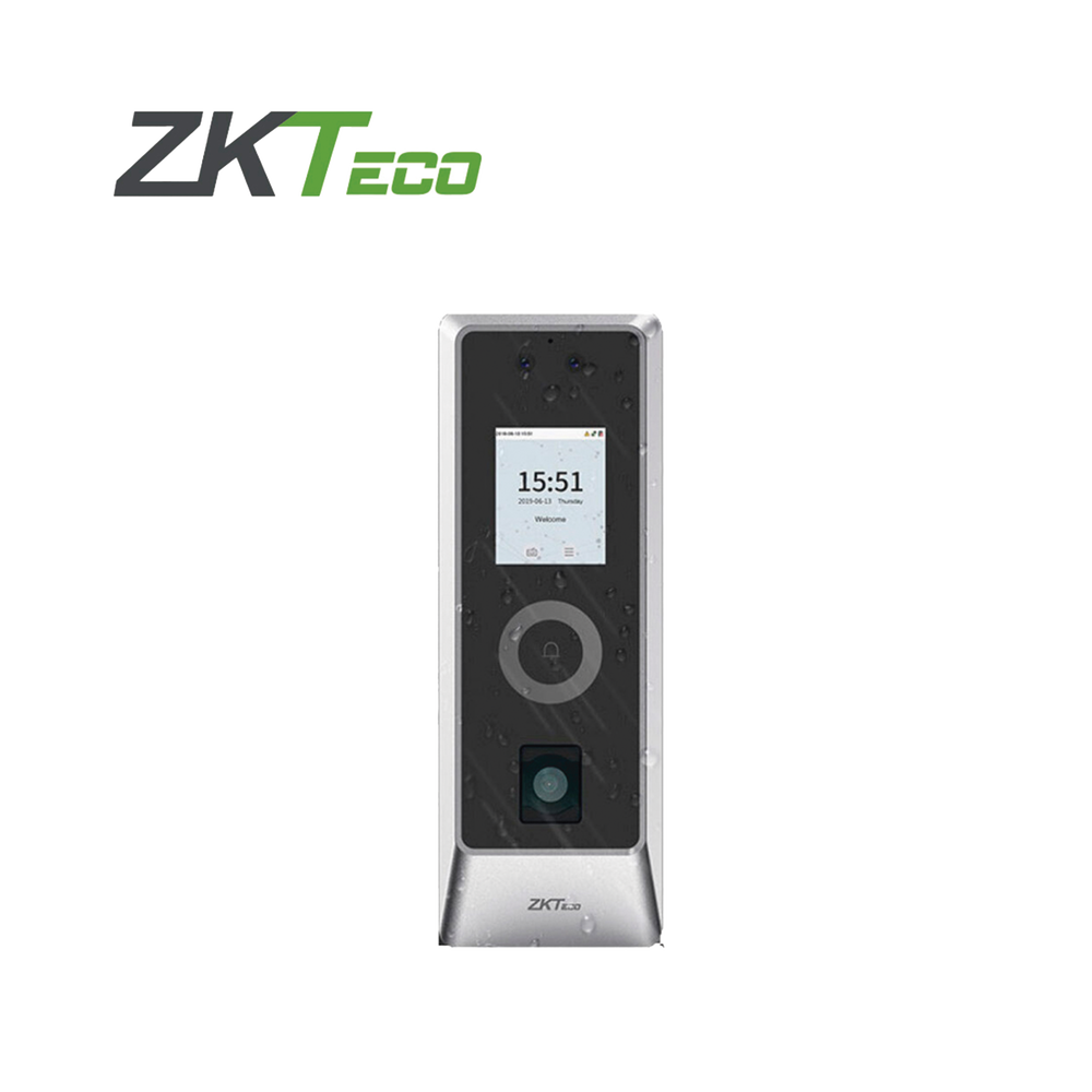 Lector Autonomo de Reconocimiento Facial y Código QR para Exterior
