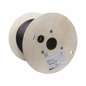 Bobina de Cable UTP de 4 Pares, PanNet, Para Exterior con Gel, Cat6 (23 AWG), Industrial para Climas Extremos, Color Negro, 305 m