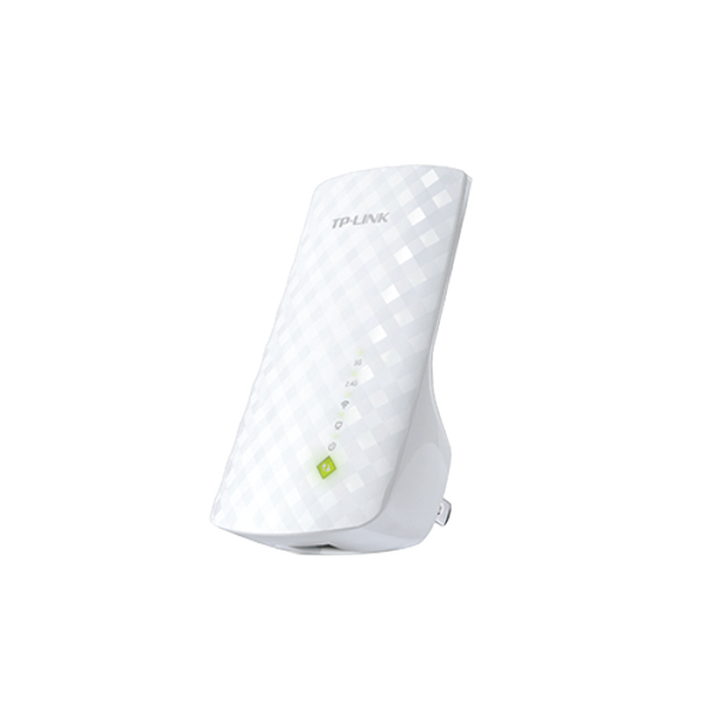 Repetidor / Extensor de Cobertura WiFi AC, 750 Mbps, doble banda 2.4 GHz y 5 GHz, con 1 puerto 10/100 Mbps