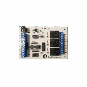 Tarjeta para control de Esclusas para 2 puertas con temporizador en desbloqueo y bloqueo/ entrada para botón de emergencia/ salida de emergencia.