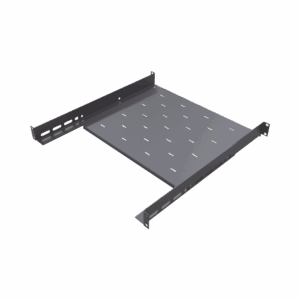 Charola para Gabinetes y Racks de Pared de 4 puntos de Fijación, Profundidad Ajustable de 347 a 489 mm