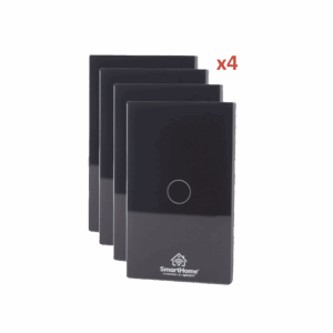 (Wifi) KIT 4 apagadores inteligentes Wifi compatibles con Alexa y GoogleHome