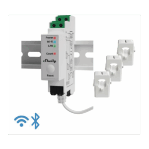 Medidor Trifásico de Corriente Alterna / WIFI / industrial y residencial / Nube P2P