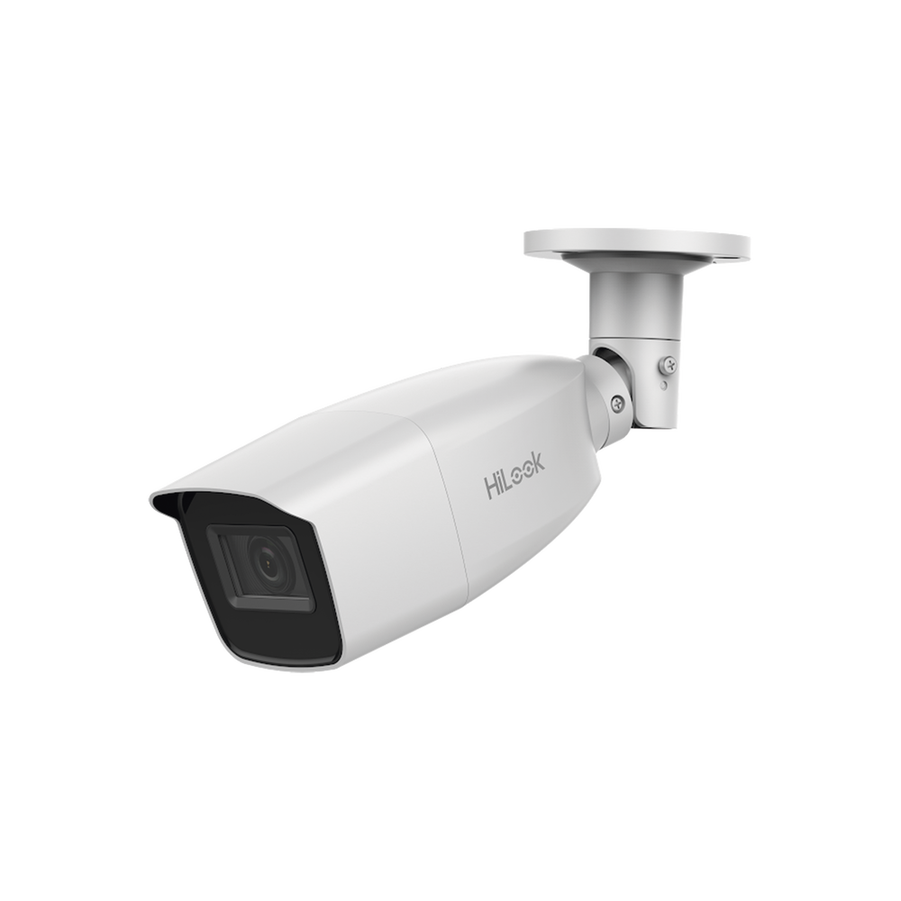 Bala TURBOHD 2 Megapíxel (1080p) / Lente Var. 2.8 a 12 mm / CLIMAS EXTREMOS / IR EXIR Inteligente 40 mts / Exterior IP66 / TVI-AHD-CVI-CVBS / dWDR