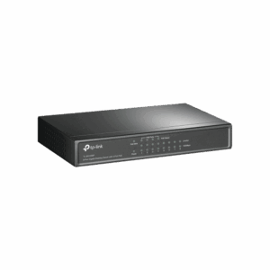 Switch Gigabit PoE+ no administrable de 8 puertos 10/100/1000 Mbps, solo 4 puertos PoE, para escritorio
