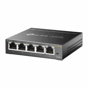 Switch Escritorio Easy Smart de 5 puertos 10/100/1000 Mbps / IGMP para Vigilancia / Calidad en el Servicio (QoS) / Gestión GUI