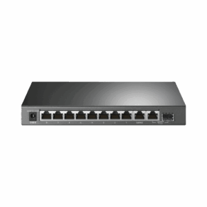 Switch PoE+ No Administrable De Escritorio 10 Puertos / 8 puertos 10/100/1000 Mbps PoE af/at Inteligiente / Presupuesto 123 W / Modo Extendido hasta 250 metros