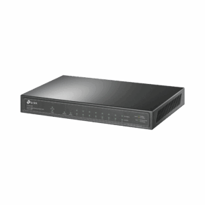 Switch de escritorio PoE+, no Administrable 8 puertos 10/100/1000 Mbps + 1 puertos 10/100/1000 Mbps (Uplink) + 1 puerto SFP, 63W