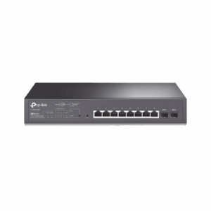Switch PoE JetStream SDN Administrable 8 puertos 10/100/1000 Mbps + 2 puertos SFP, 8 puertos PoE, 150W, administración centralizada OMADA SDN
