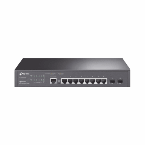 Switch JetStream SDN Administrable 8 puertos 10/100/1000 Mbps + 2 puertos SFP, administración centralizada OMADA SDN