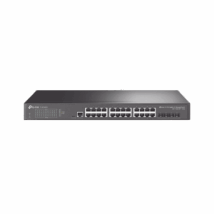 Switch Omada SDN Administrable / 24 puertos Gigabit y 4 puertos SFP+ / Funciones sFlow, QinQ y QoS / Administración centralizada OMADA